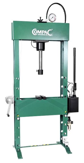 COMPAC Hydraulik HP30 hidro-pneumatikus prés, kézi-karos, gyors dugattyú, 30 t termék fő termékképe